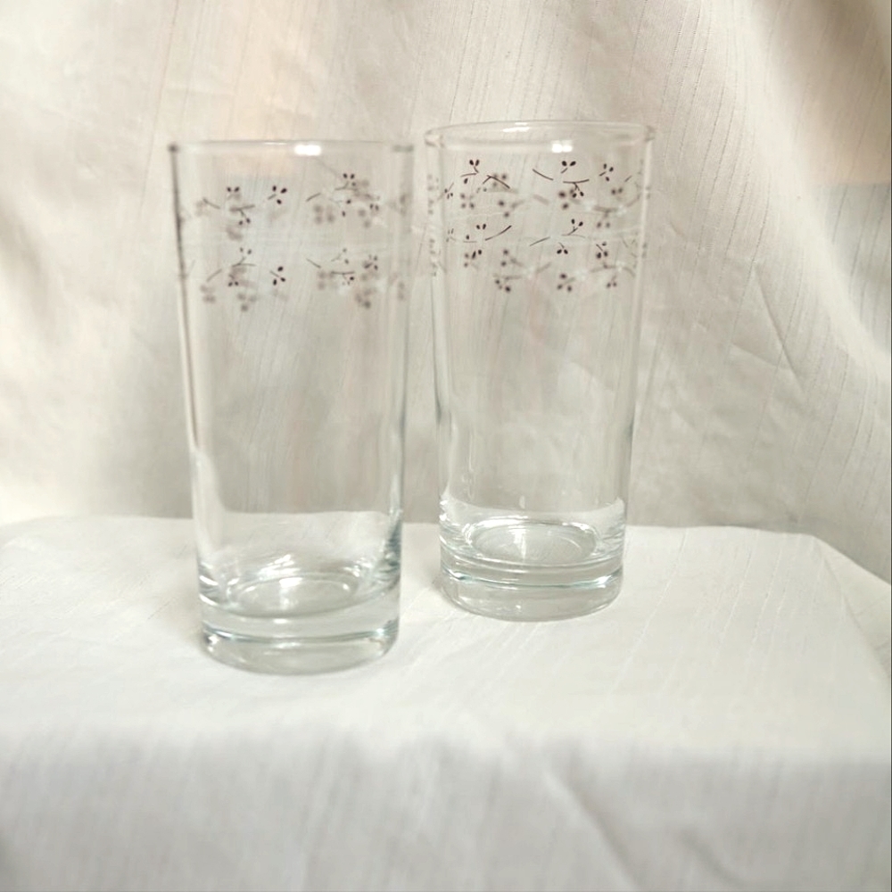 Vintage Anchor Hocking Glasses (pair)